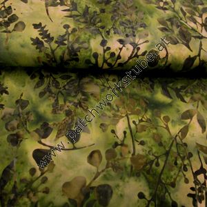 (Bild für) Bali Batik: Grün-Oliv